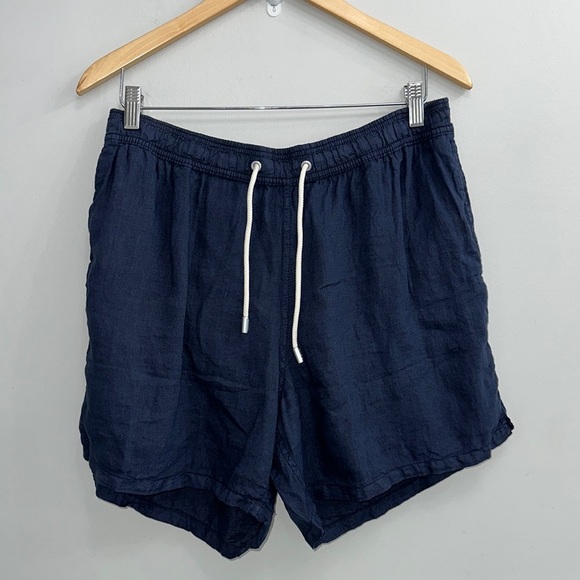 MC2 Saint Barth Gustavia linen shorts navy - Picture 3 of 11